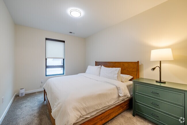 1 habitación, 1 baño con estudio - 955 pies cuadrados - Dormitorio - Leavenworth Lofts