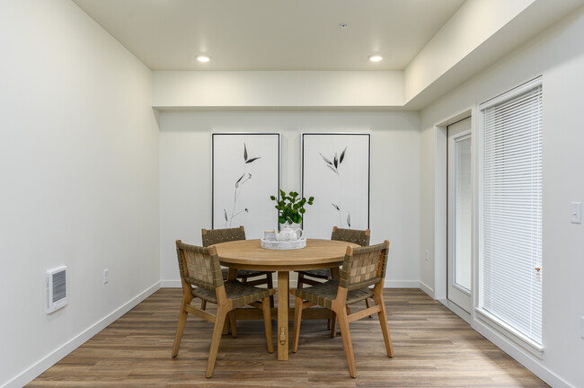 A flexible space for dining, an in-unit office, or whatever suits your lifestyle. - Alder Creek