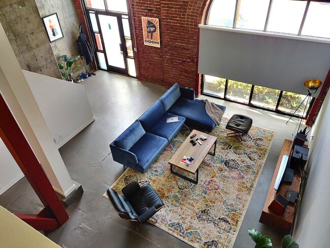 View down from upstairs - 701 Minnesota St
