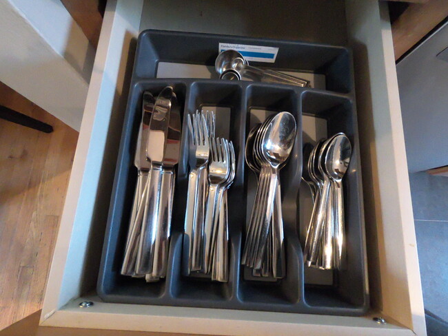 Lots of silverware. - 4716 W 36th Ave