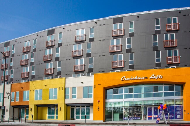 Building Exterior - Crenshaw Lofts