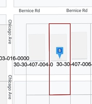 Plat Map - 3007 Bernice Rd