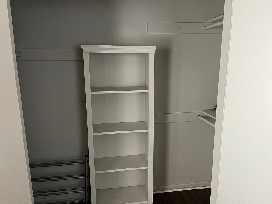 walk-in closet for 13.5x10ft bedroom - 3751 S Braden Pl