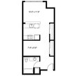 Open 1 Bedroom D