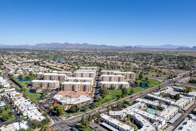 Aerial Photo - Scottsdale Shadows