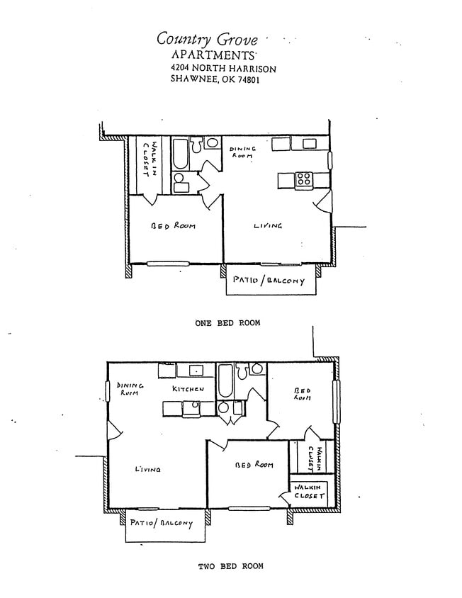 Floorplan - Country Grove Apartments