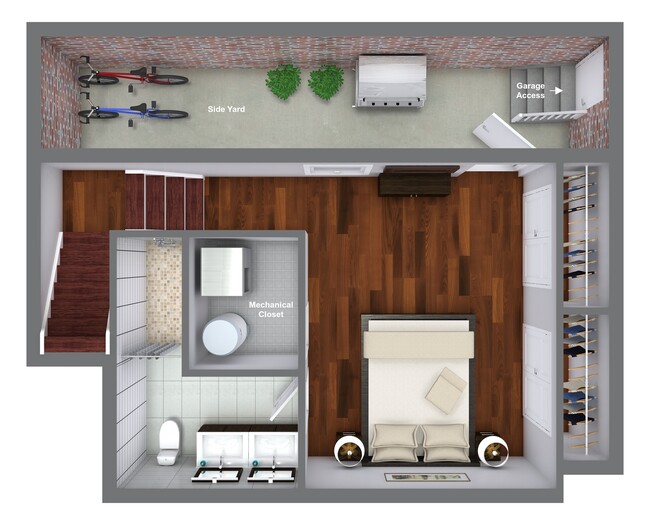 Lower Level - 1721 Pine St