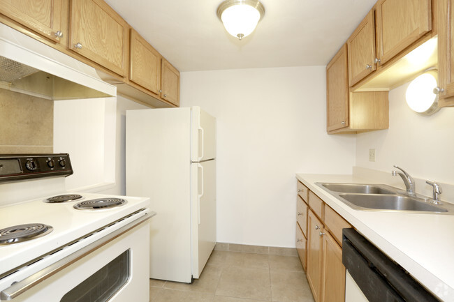 1 Bedroom - Kitchen - Brookview Apartments