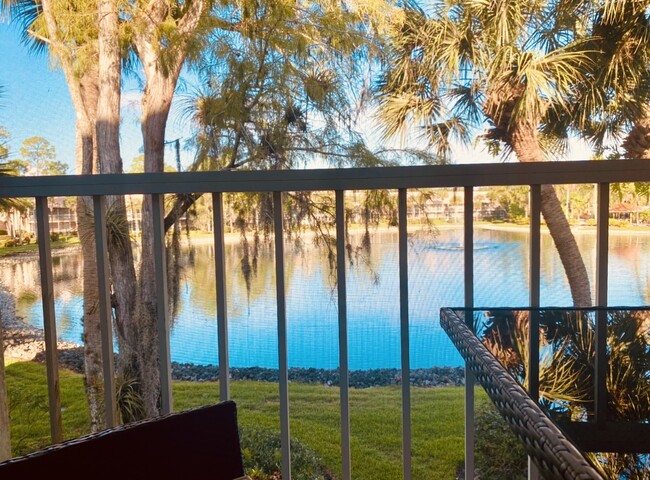 big balcony with stunning lake view - 2372 Hidden Lake Dr