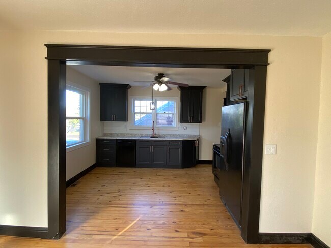 Kitchen view from living room - 704 W Springfield Ave