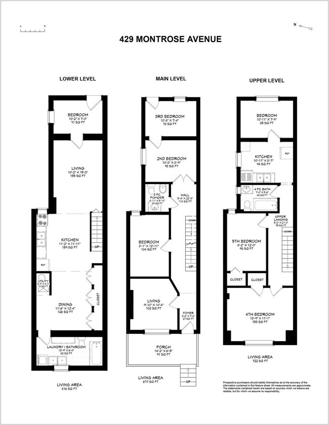 429 Montrose Av, Toronto, ON M6G 3H2 House for Rent in Toronto, ON