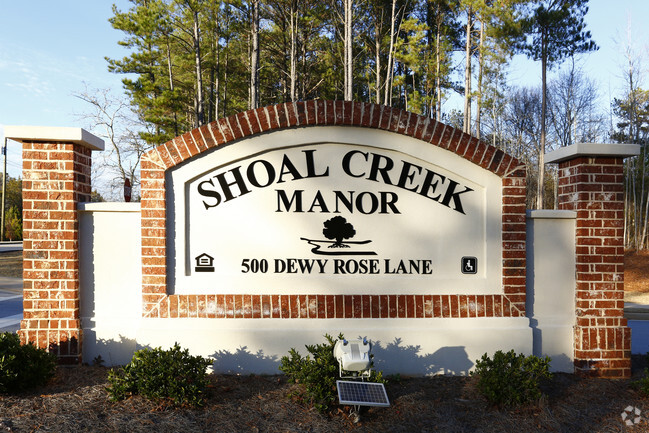 Signage - Shoal Creek Manor Senior