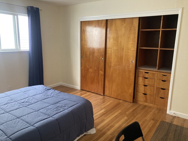 Bedroom #1 - Large closet with built-in drawers. - 1337 Cornell Ave