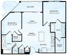 Cornerstone B10a 2 Bed 2 Bath