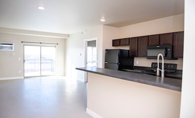 Kitchen/Living Room - 1023 Flats