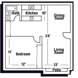 1HAB/1BA - Indigo Villas