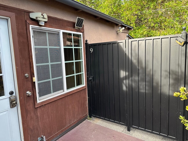 Gate leading to back yard - 10809 Huston St (North Hollywood, CA) House