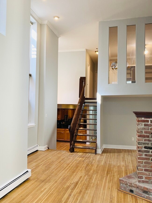 Stunning Duplex with Private Backyard Townhome Rentals in Hoboken NJ