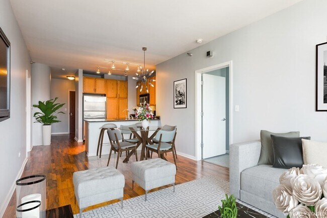 Dining Space and Open Kitchen - 1255 S State St
