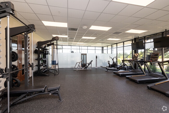 Fitness Center - 102 West Crossing Apartments