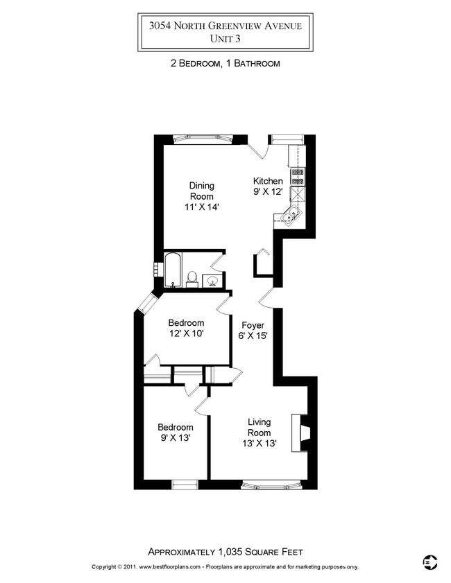 Building Photo - 3054 N Greenview Ave