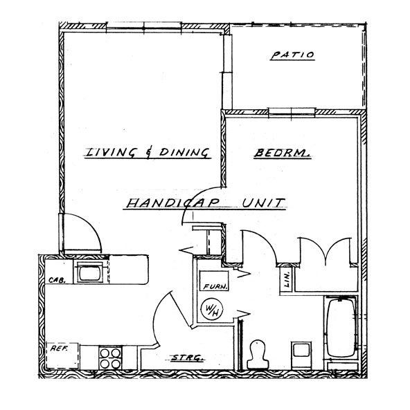 1HAB/1BA - Cedar Grove Apartments