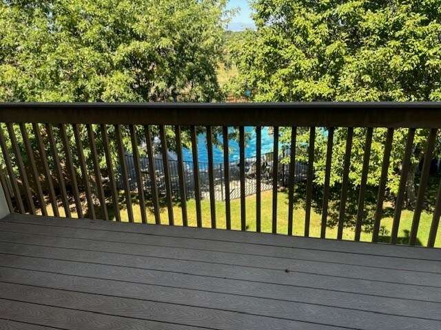 balcony with pool view - 1699 S Trenton St