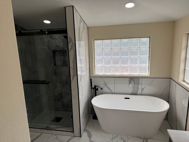 Free-stading tub - master - 2675 S University Blvd (Denver, CO) Townhome