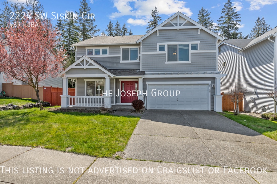 Beautiful 4BD/3BA + Den Port Orchard Home! House for Rent in Port
