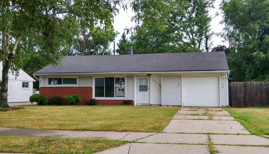 29418 Kathryn House for Rent in Garden City, MI
