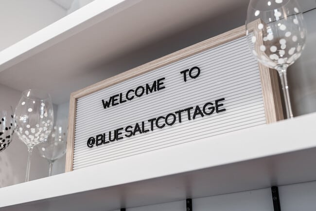 Brand new beach cottage! Public beach access at end of the street (4 min walk)! Welcome to Blue Salt Cottage! - 103 S 13th St