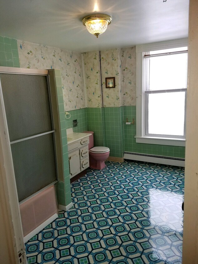Bathroom tub/show - 503 Harrison Ave