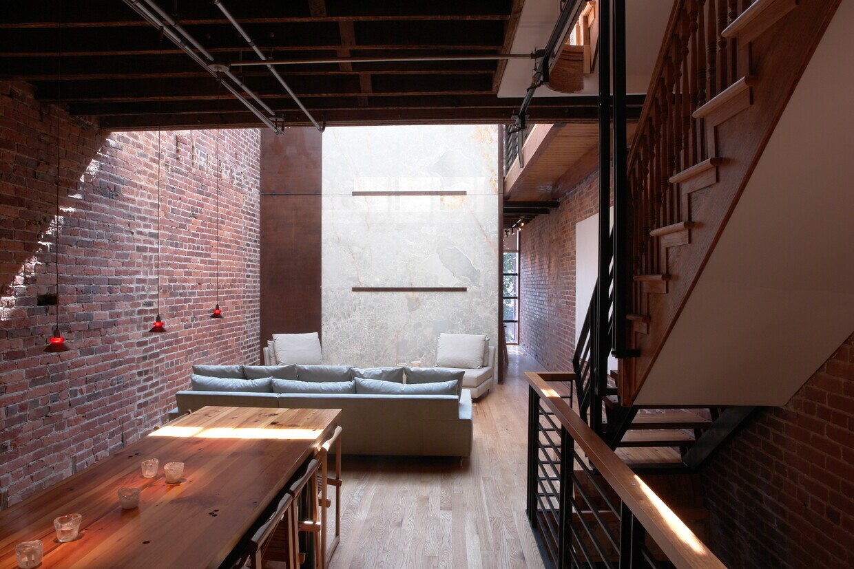 Entryway and living/dining area - 1328 Irving St NW