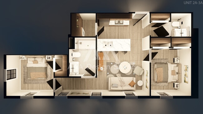Unit 2A-3A - Maiden Lane Place