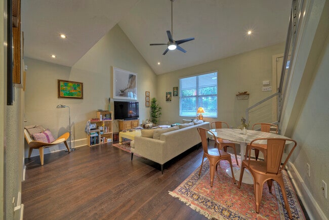 LIVING ROOM AND DINING - 3805 southridge dr (Austin, TX) Townhome