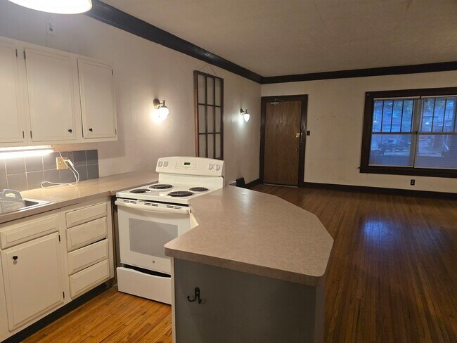 View from Kitchen to Living Room - 1207 D St