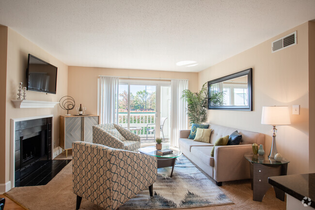 Living Room - Apartments at Sunset