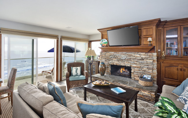 Living Room - 1249 Ocean Front