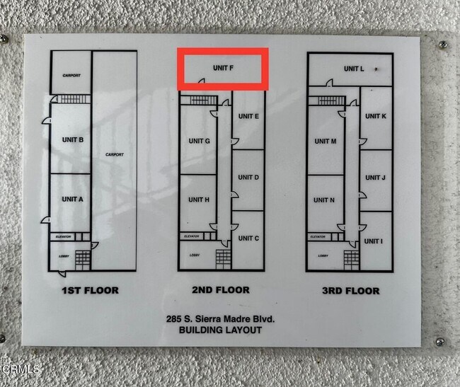 Foto del edificio - 285 S Sierra Madre Blvd