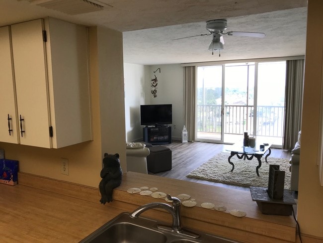 View from kitchen sink - 11030 Gulf Shore Dr