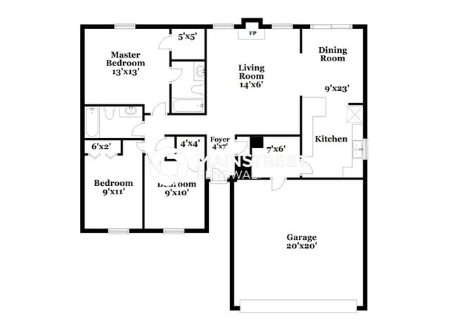 Photo - 3 Bedroom Pet-Friendly Home in Indianapolis, IN with Main Street Renewal