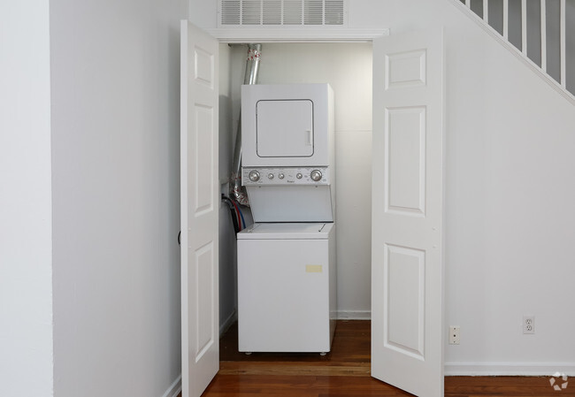 In Unit Laundry - Groton Townhouse Apartments