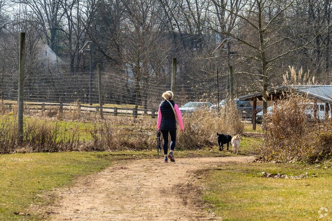 Hike through the trails of Plymouth Valley Park with your dogs in Plymouth Meeting.