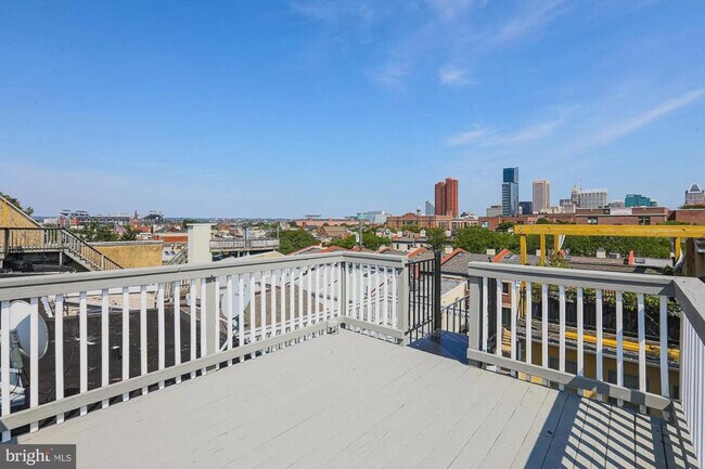 Views from Upper tier rooftop deck - 222 E Cross St