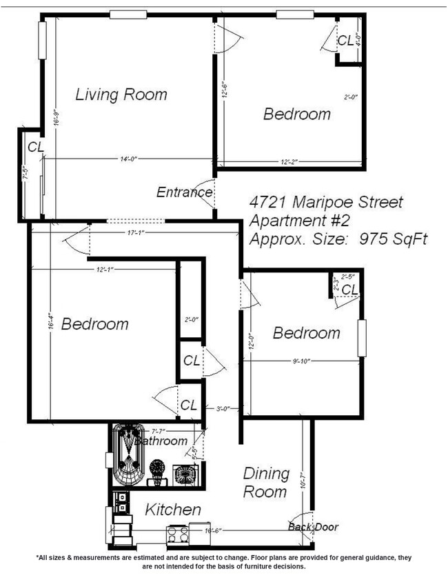 Floorplan - 4721 Maripoe St