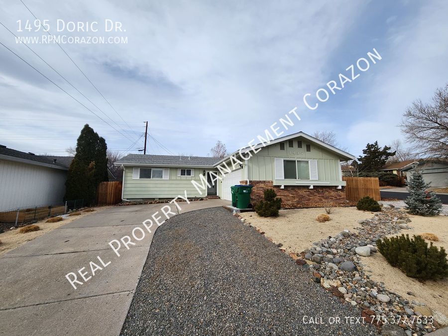 Newly updated 3 bed 2 bath 2 car NW Reno c... House for Rent in Reno