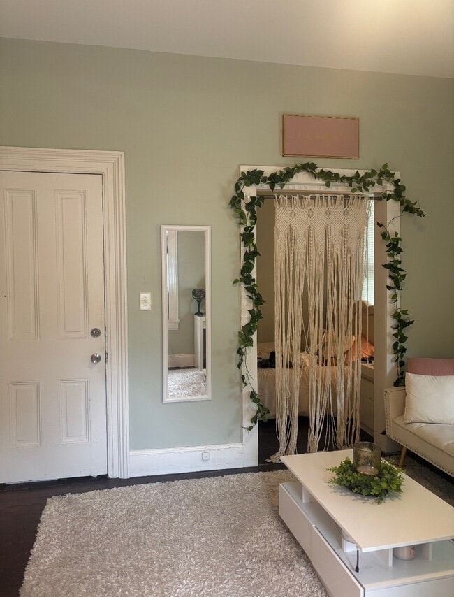 Front door looking at bedroom - 127 Goldsborough St