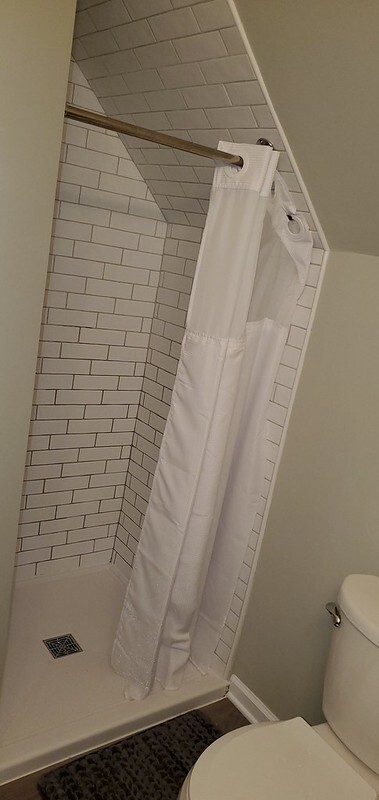 Upstairs bathroom shower - 221 Long St