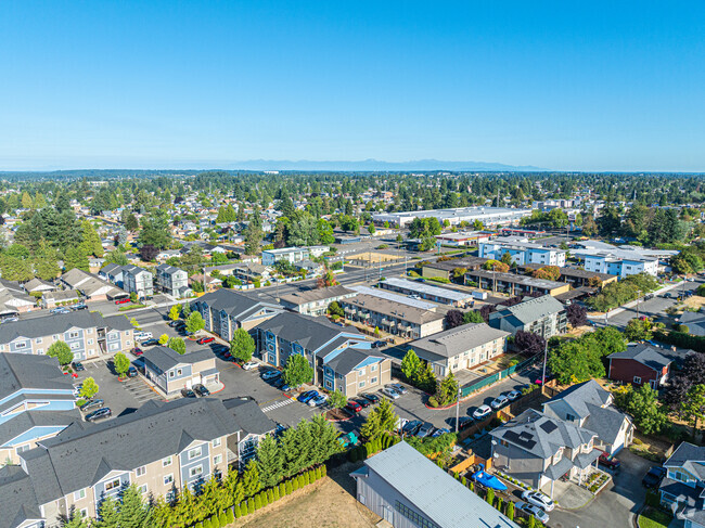 Aerial Photo - Pacific Manor Apartments