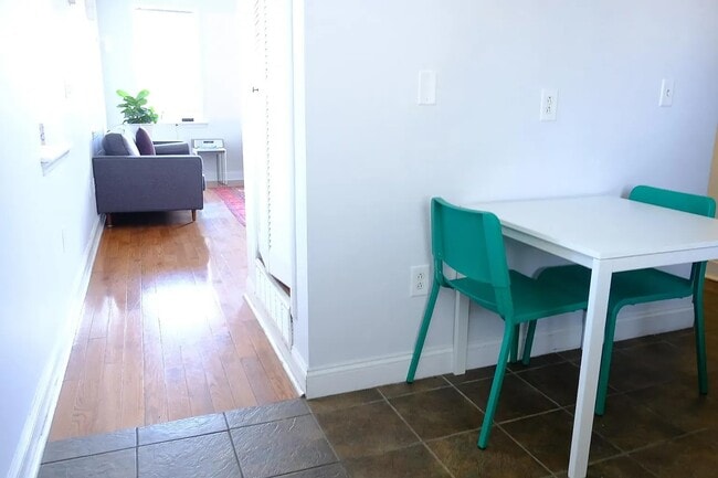 Kitchen and Living Room - 115 E Girard Ave